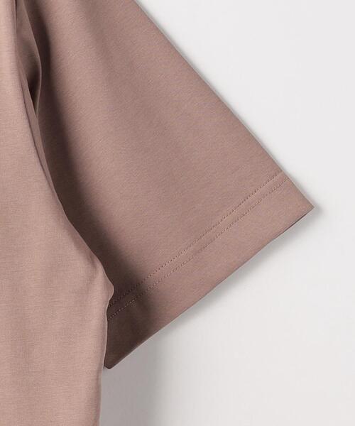 green label relaxing(グリーンレーベルリラクシング)の「GIZA A/S クルーネック Tシャツ -汗染み防止-(Tシャツ/カットソー・メンズ・ライトグレー/ピンク/ライム/ダークグレー・S/M/L/XL)」の16枚目の写真