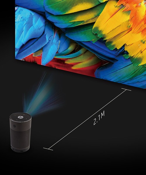 GLOBAL FORME CONCRETE（グローバルフォルムコンクリート）の「HP プロジェクター MP250（生活家電・メンズ・ブラック・FREE）」の5枚目の写真