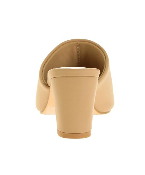 LAGUNAMOON（ラグナムーン）の「ミニマルミッドヒールサンダル（サンダル・レディース・ベージュ/ネイビー・S/M）」の7枚目の写真