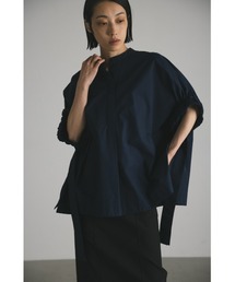 STYLEMIXER | ギャザースリーブボクシーシャツ(シャツ/ブラウス)