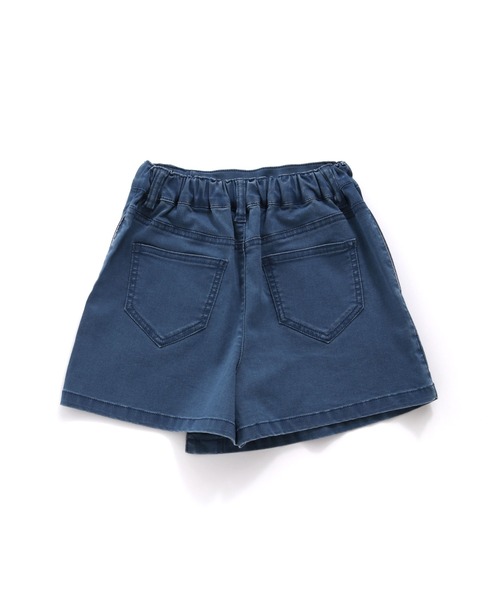 ラップ風デニム　美品 脱ベーシック】デニムラップバギーパンツ