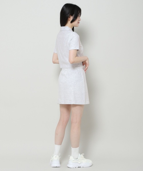 MAGPIEROBIN（マグパイロビン）の「MAGPIE ROBIN／テリーミニスカート 2965648（スカート・レディース・ネイビー/ピンク/ライトグレー・FREE）」の6枚目の写真