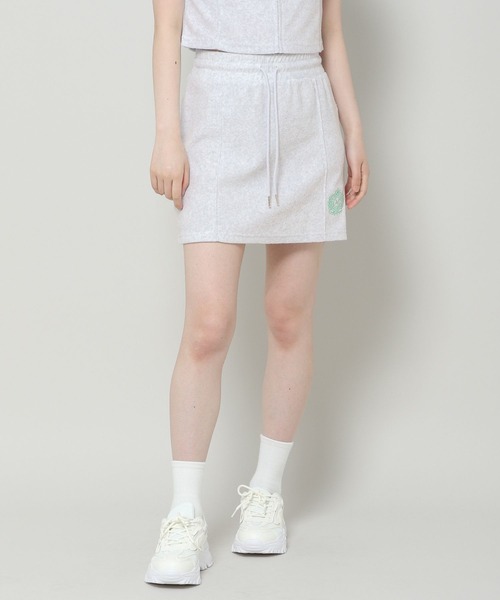 MAGPIEROBIN（マグパイロビン）の「MAGPIE ROBIN／テリーミニスカート 2965648（スカート・レディース・ネイビー/ピンク/ライトグレー・FREE）」の7枚目の写真