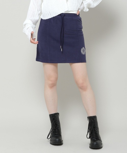 MAGPIEROBIN（マグパイロビン）の「MAGPIE ROBIN／テリーミニスカート 2965648（スカート・レディース・ネイビー/ピンク/ライトグレー・FREE）」の13枚目の写真