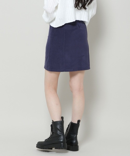 MAGPIEROBIN（マグパイロビン）の「MAGPIE ROBIN／テリーミニスカート 2965648（スカート・レディース・ネイビー/ピンク/ライトグレー・FREE）」の15枚目の写真