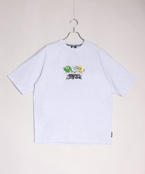 STARTER（スターター）の「STARTER エイトボール ダイス バックプリントデザイン 半袖Tシャツ（Tシャツ/カットソー・メンズ・スミクロ/ホワイト/ホワイト系その他3/ホワイト系その他/ブラック系その他/ホワイト系その他2・M/L/XL）」の10枚目の写真