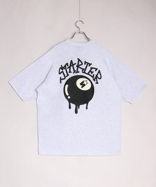 STARTER（スターター）の「STARTER エイトボール ダイス バックプリントデザイン 半袖Tシャツ（Tシャツ/カットソー・メンズ・スミクロ/ホワイト/ホワイト系その他3/ホワイト系その他/ブラック系その他/ホワイト系その他2・M/L/XL）」の9枚目の写真