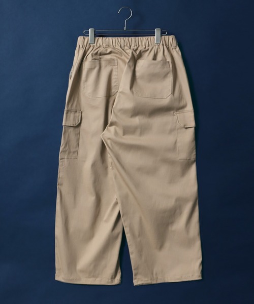 ANPAS(アンパス)の「Stretch Wide Cargo Pants/ストレッチ ワイドカーゴパンツ スノーパンツ(カーゴパンツ・メンズ・カーキ/ホワイト/ベージュ/ブラック・L/LL/M)」の9枚目の写真
