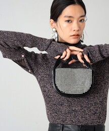 Ray BEAMS | Ray BEAMS / ライン ストーン バッグ(ショルダーバッグ)