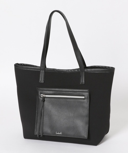 LAKOLE（ラコレ）の「ネオプレーンフロントポケットトートバッグ2 / 963900（トートバッグ・レディース・オフホワイト/ブラウン系その他/ブラック/グレー/ネイビー・FREE）」の11枚目の写真