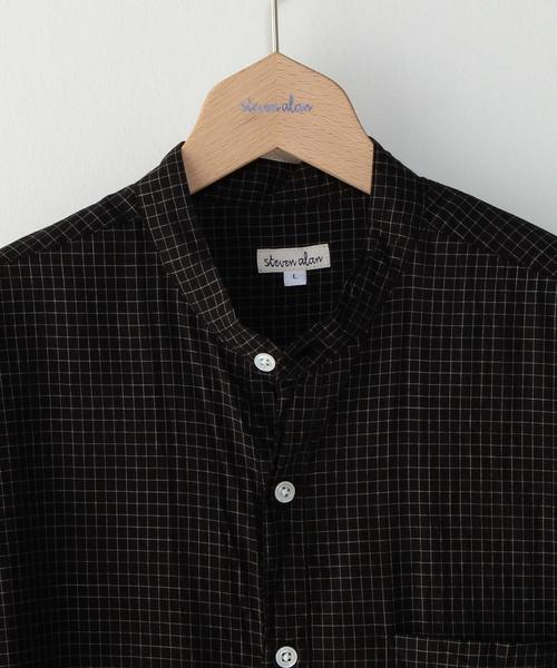 Steven Alan（スティーブンアラン）の「＜steven alan＞ CT/LY CK KOIKUCHI BND/ｼｬﾂ◆（シャツ/ブラウス・メンズ・ブラック・LARGE/MEDIUM/X-LARGE/SMALL）」の10枚目の写真