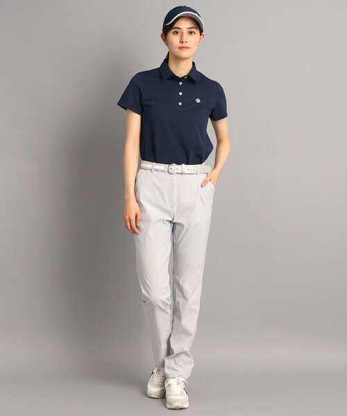 adabat（アダバット）の「◆【クールマックス（R）】サッカー素材 ストライプデザイン 半袖ポロシャツ（ポロシャツ・レディース・ブルー系7/ネイビー系7・40/38/42/36）」の15枚目の写真