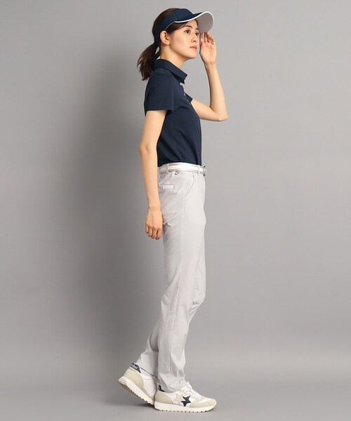 adabat（アダバット）の「◆【クールマックス（R）】サッカー素材 ストライプデザイン 半袖ポロシャツ（ポロシャツ・レディース・ブルー系7/ネイビー系7・40/38/42/36）」の18枚目の写真