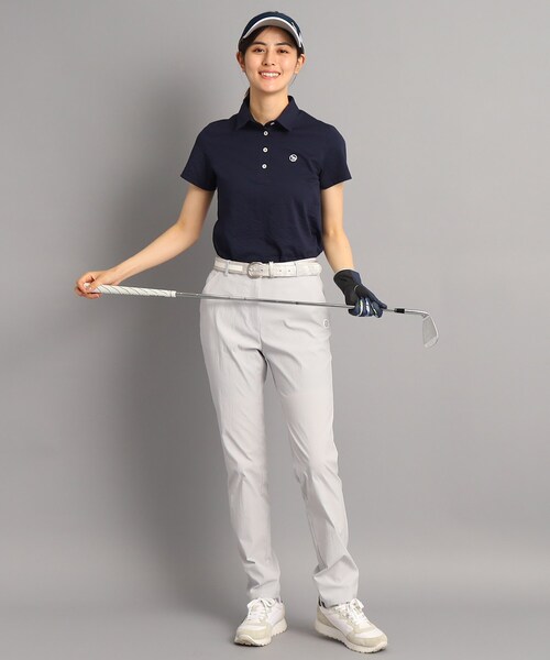 adabat（アダバット）の「◆【クールマックス（R）】サッカー素材 ストライプデザイン 半袖ポロシャツ（ポロシャツ・レディース・ブルー系7/ネイビー系7・40/38/42/36）」の19枚目の写真