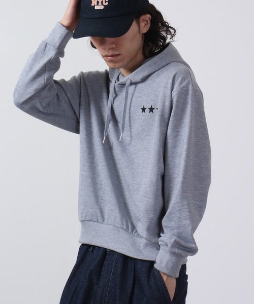 FUNALIVE(ファンアライブ)の「Printed fleece pullover hoodie / プリント裏毛プルオーバーパーカー unisex(パーカー・メンズ・ホワイト系/ネイビー系/ネイビー系1/グレー系/グレー系2/ブラック系1/ブラック系2/ベージュ系1/ホワイト系2/グレー系1/杢グレー/ホワイト/ネイビー/ベージュ/ブラック系/ホワイト系1/ネイビー系2/ベージュ系2/ベージュ系/ブラック・L/M/LL)」の13枚目の写真