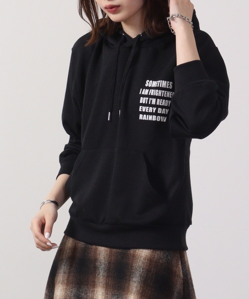 FUNALIVE(ファンアライブ)の「Printed fleece pullover hoodie / プリント裏毛プルオーバーパーカー unisex(パーカー・メンズ・ホワイト系/ネイビー系/ネイビー系1/グレー系/グレー系2/ブラック系1/ブラック系2/ベージュ系1/ホワイト系2/グレー系1/杢グレー/ホワイト/ネイビー/ベージュ/ブラック系/ホワイト系1/ネイビー系2/ベージュ系2/ベージュ系/ブラック・L/M/LL)」の6枚目の写真