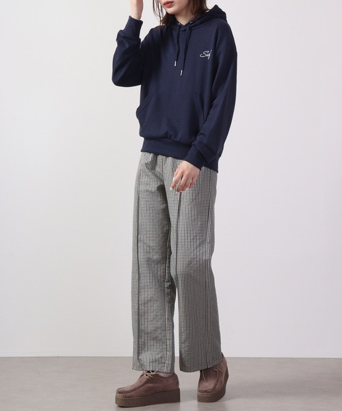 FUNALIVE(ファンアライブ)の「Printed fleece pullover hoodie / プリント裏毛プルオーバーパーカー unisex(パーカー・メンズ・ホワイト系/ネイビー系/ネイビー系1/グレー系/グレー系2/ブラック系1/ブラック系2/ベージュ系1/ホワイト系2/グレー系1/杢グレー/ホワイト/ネイビー/ベージュ/ブラック系/ホワイト系1/ネイビー系2/ベージュ系2/ベージュ系/ブラック・L/M/LL)」の22枚目の写真