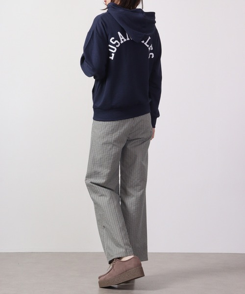 FUNALIVE(ファンアライブ)の「Printed fleece pullover hoodie / プリント裏毛プルオーバーパーカー unisex(パーカー・メンズ・ホワイト系/ネイビー系/ネイビー系1/グレー系/グレー系2/ブラック系1/ブラック系2/ベージュ系1/ホワイト系2/グレー系1/杢グレー/ホワイト/ネイビー/ベージュ/ブラック系/ホワイト系1/ネイビー系2/ベージュ系2/ベージュ系/ブラック・L/M/LL)」の21枚目の写真