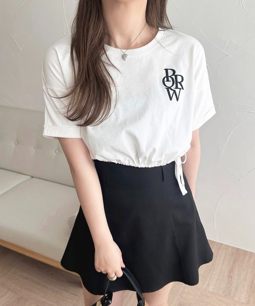 apres jour(アプレジュール)の「アソートドロストTシャツ【ZOZOTOWN限定アイテム】(Tシャツ/カットソー・レディース・ネイビー/ブルー/ブラック系その他/オフホワイト・X-LARGE/フリー)」の5枚目の写真