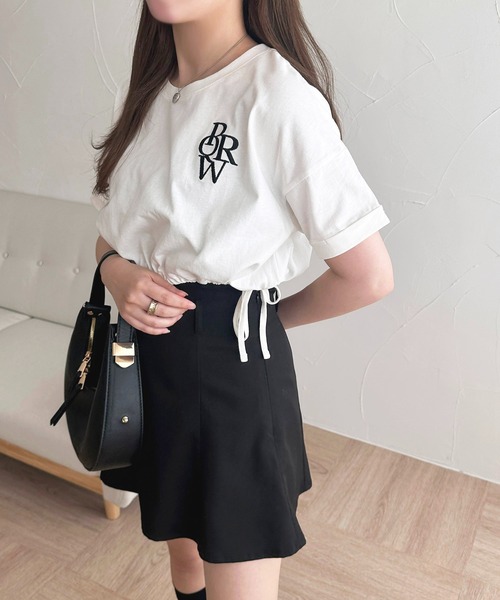 apres jour(アプレジュール)の「アソートドロストTシャツ【ZOZOTOWN限定アイテム】(Tシャツ/カットソー・レディース・ネイビー/ブルー/ブラック系その他/オフホワイト・X-LARGE/フリー)」の7枚目の写真