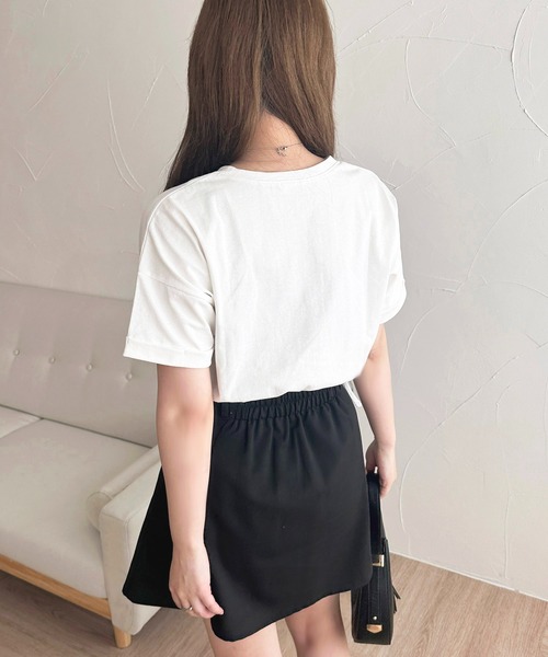 apres jour(アプレジュール)の「アソートドロストTシャツ【ZOZOTOWN限定アイテム】(Tシャツ/カットソー・レディース・ネイビー/ブルー/ブラック系その他/オフホワイト・X-LARGE/フリー)」の8枚目の写真