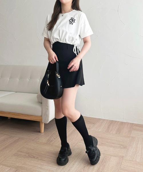apres jour(アプレジュール)の「アソートドロストTシャツ【ZOZOTOWN限定アイテム】(Tシャツ/カットソー・レディース・ネイビー/ブルー/ブラック系その他/オフホワイト・X-LARGE/フリー)」の9枚目の写真
