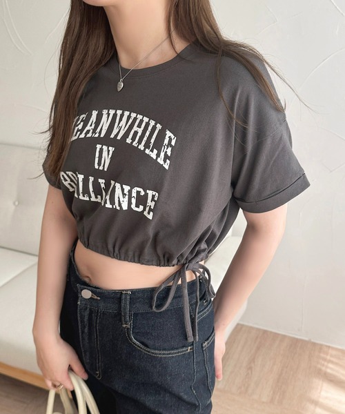 apres jour(アプレジュール)の「アソートドロストTシャツ【ZOZOTOWN限定アイテム】(Tシャツ/カットソー・レディース・ネイビー/ブルー/ブラック系その他/オフホワイト・X-LARGE/フリー)」の13枚目の写真