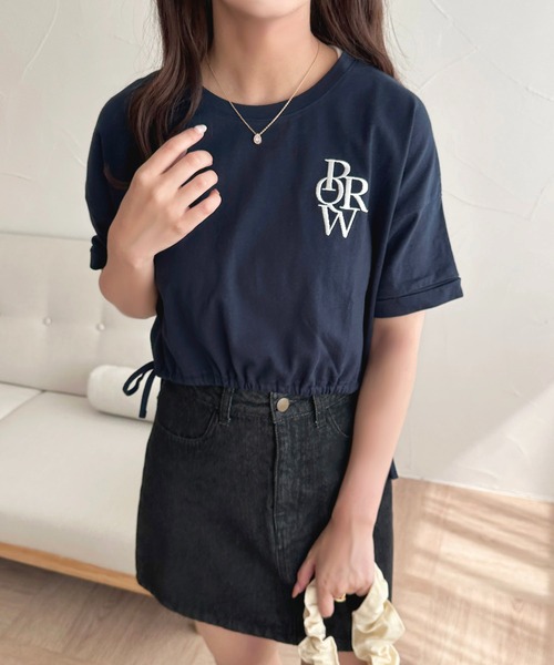 apres jour(アプレジュール)の「アソートドロストTシャツ【ZOZOTOWN限定アイテム】(Tシャツ/カットソー・レディース・ネイビー/ブルー/ブラック系その他/オフホワイト・X-LARGE/フリー)」の19枚目の写真