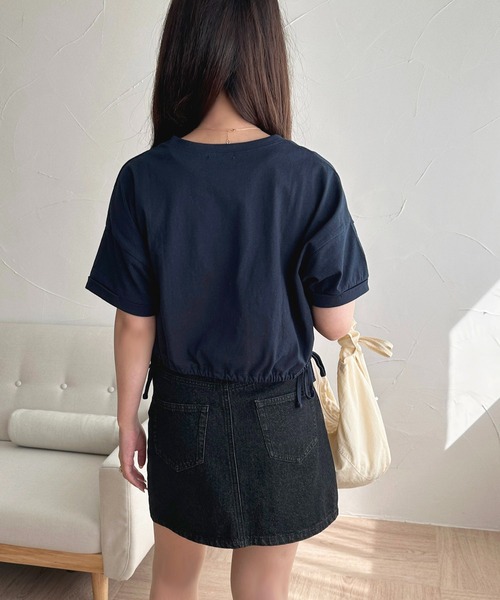 apres jour(アプレジュール)の「アソートドロストTシャツ【ZOZOTOWN限定アイテム】(Tシャツ/カットソー・レディース・ネイビー/ブルー/ブラック系その他/オフホワイト・X-LARGE/フリー)」の20枚目の写真