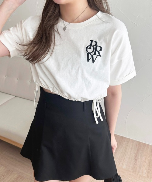 apres jour(アプレジュール)の「アソートドロストTシャツ【ZOZOTOWN限定アイテム】(Tシャツ/カットソー・レディース・ネイビー/ブルー/ブラック系その他/オフホワイト・X-LARGE/フリー)」の6枚目の写真