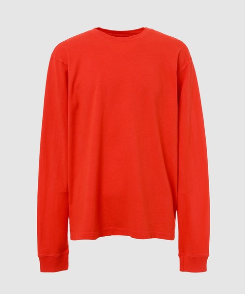 ECOCYCLE(エコサイクル)の「ELEVATED LS_RED(Tシャツ/カットソー・メンズ・レッド系その他3/レッド系その他/レッド系その他4/レッド/レッド系その他2・M/L/XL/S/XS/XXL)」の1枚目の写真