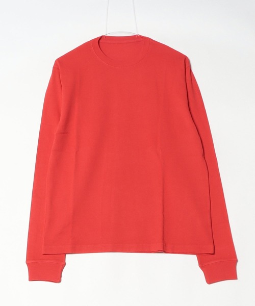 ECOCYCLE(エコサイクル)の「ELEVATED LS_RED(Tシャツ/カットソー・メンズ・レッド系その他3/レッド系その他/レッド系その他4/レッド/レッド系その他2・M/L/XL/S/XS/XXL)」の13枚目の写真