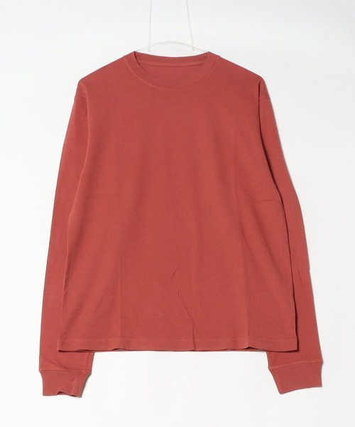 ECOCYCLE(エコサイクル)の「ELEVATED LS_RED(Tシャツ/カットソー・メンズ・レッド系その他3/レッド系その他/レッド系その他4/レッド/レッド系その他2・M/L/XL/S/XS/XXL)」の12枚目の写真