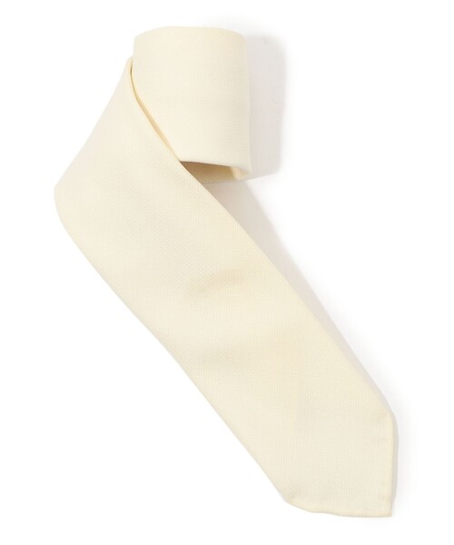 Tomorrowland セブンフォールド ネクタイ ブラック 無地 ソリッド