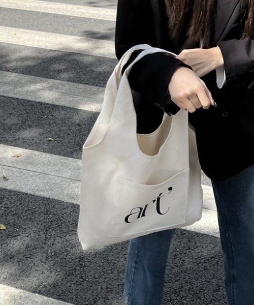 MYMOOD.(マイムード)の「【A4サイズ収納可】シンプルロゴトートバッグ(トートバッグ・レディース・その他1/その他2・FREE)」の19枚目の写真