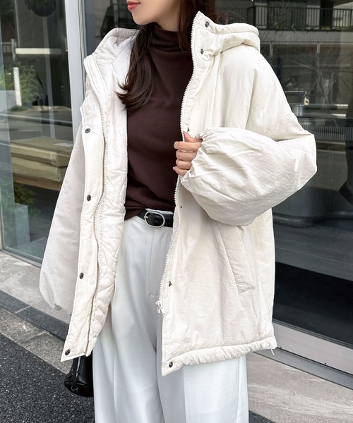 セール】オーバーサイズ中綿ダウンコート（ダウンジャケット/コート