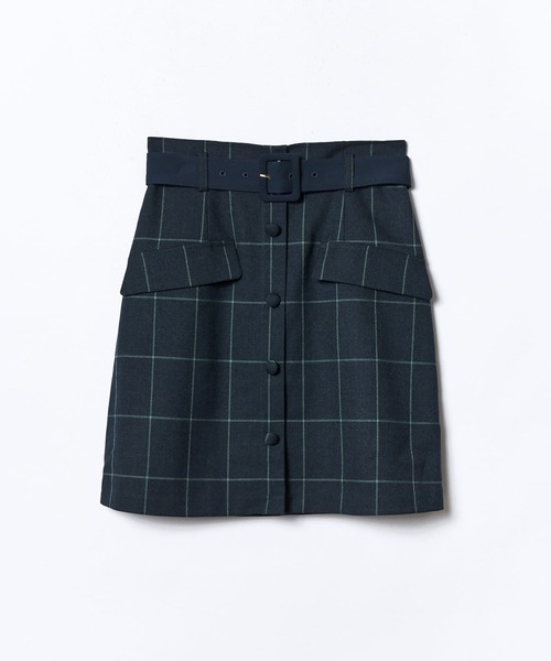 REDYAZEL（レディアゼル）の「ロンドンチェックミニスカート（スカート・レディース・グレー/チャコールグレー/ブラウン/グリーン・FREE）」の6枚目の写真