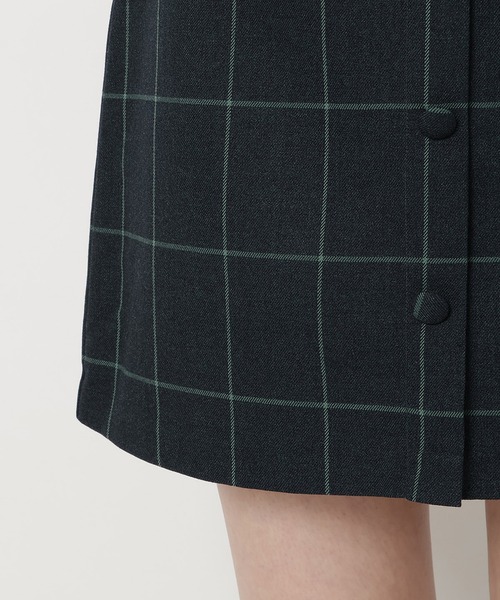 REDYAZEL（レディアゼル）の「ロンドンチェックミニスカート（スカート・レディース・グレー/チャコールグレー/ブラウン/グリーン・FREE）」の14枚目の写真