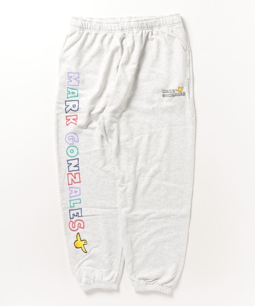 Mark Gonzales(マーク・ゴンザレス)の「MARK GONZALES ART WORK/マークゴンザレス【web限定】マルチカラー発泡ロゴスウェットパンツ(スウェットパンツ・メンズ・ブルー系/ブラック/アッシュグレー/ライトグレー・MEDIUM/LARGE/X-LARGE)」の3枚目の写真