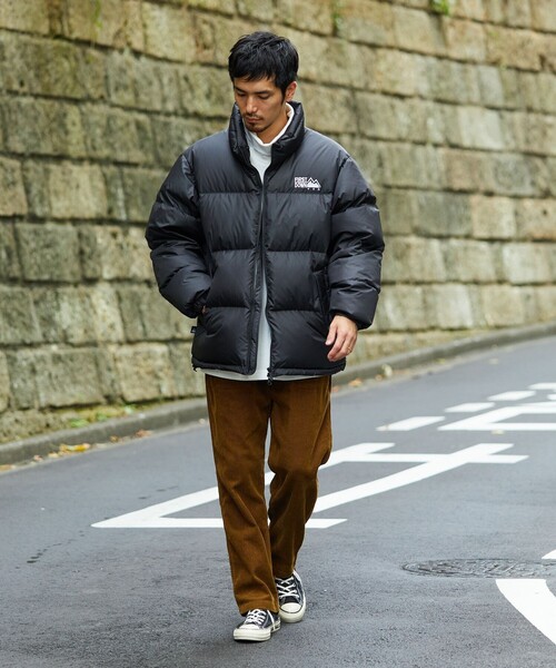 FIRST DOWN（ファーストダウン）の「FIRST DOWN/ファーストダウン 別注 バブルダウン（ダウンジャケット/コート・メンズ・セージグリーン/ブラック/カモフラージュ・SMALL/MEDIUM/LARGE/X-LARGE）」の9枚目の写真