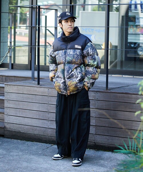 FIRST DOWN（ファーストダウン）の「FIRST DOWN/ファーストダウン 別注 バブルダウン（ダウンジャケット/コート・メンズ・セージグリーン/ブラック/カモフラージュ・SMALL/MEDIUM/LARGE/X-LARGE）」の15枚目の写真
