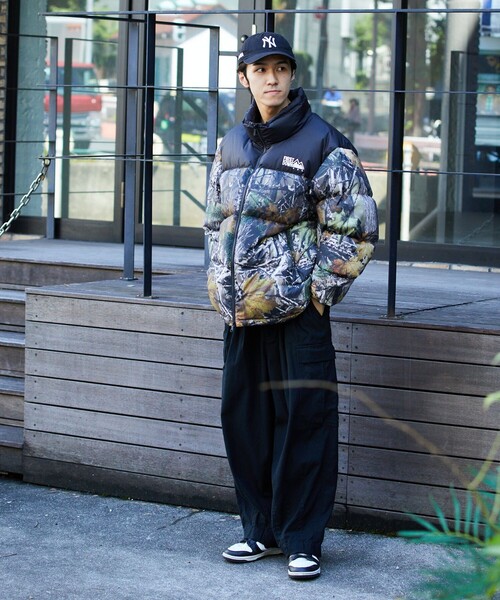FIRST DOWN（ファーストダウン）の「FIRST DOWN/ファーストダウン 別注 バブルダウン（ダウンジャケット/コート・メンズ・セージグリーン/ブラック/カモフラージュ・SMALL/MEDIUM/LARGE/X-LARGE）」の16枚目の写真