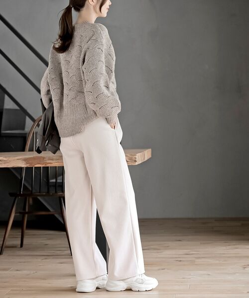 テレコ裏シャギーパンツ（その他パンツ）｜rps（アールピーエス）の