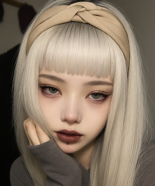 NOLITA LABORATORY(ノリータラボラトリー)の「【 NOLITA / ノリータ 】クラシック ヘッドバンド カチューシャ ワイドクロス ヘアバンド(カチューシャ・レディース・オフホワイト/ブラック/カーキ/ブラウン/ベージュ・ONE SIZE)」の4枚目の写真