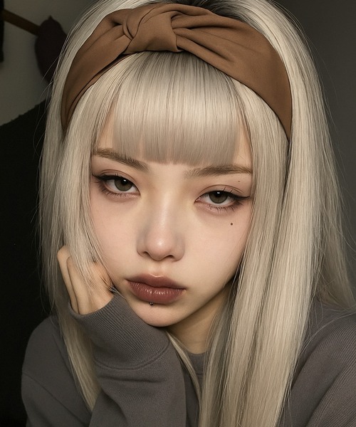 NOLITA LABORATORY(ノリータラボラトリー)の「【 NOLITA / ノリータ 】クラシック ヘッドバンド カチューシャ ワイドクロス ヘアバンド(カチューシャ・レディース・オフホワイト/ブラック/カーキ/ブラウン/ベージュ・ONE SIZE)」の2枚目の写真