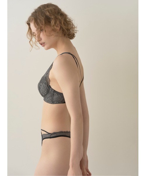 リリーブラウン リブカットビキニ アイボリー LILY BROWN（リリー