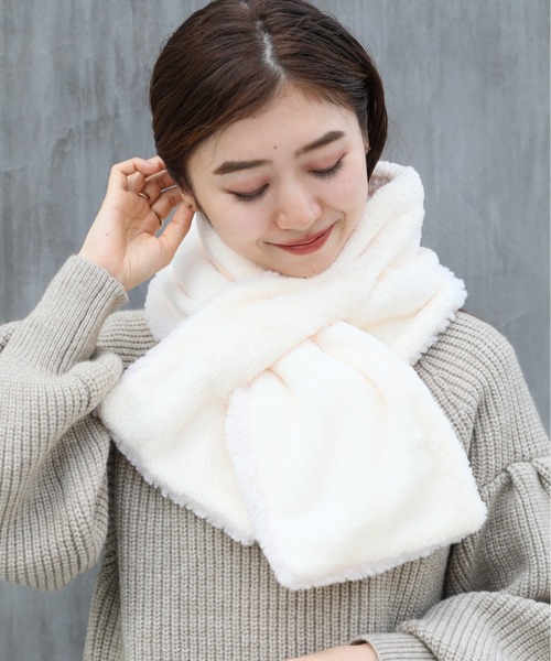 SUMARI　ボアマフラー　BOA MUFFLER　美品　使用わずかです♩ Lee マフラー ストール LEE / BOA MUFFLER ボア マフラー/ LA0618