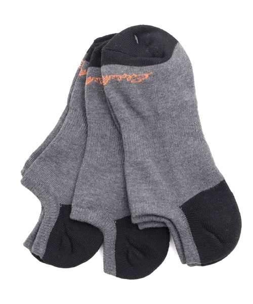 Eddie Bauer（エディーバウアー）の「3P ノーショウ ソックス（ソックス/靴下・メンズ・ブラック/グレー/ホワイト・26-28cm/23-25cm）」の3枚目の写真