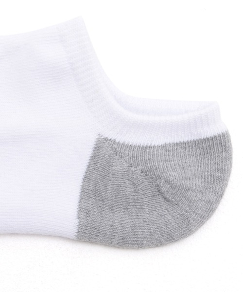 Eddie Bauer（エディーバウアー）の「3P ノーショウ ソックス（ソックス/靴下・メンズ・ブラック/グレー/ホワイト・26-28cm/23-25cm）」の6枚目の写真