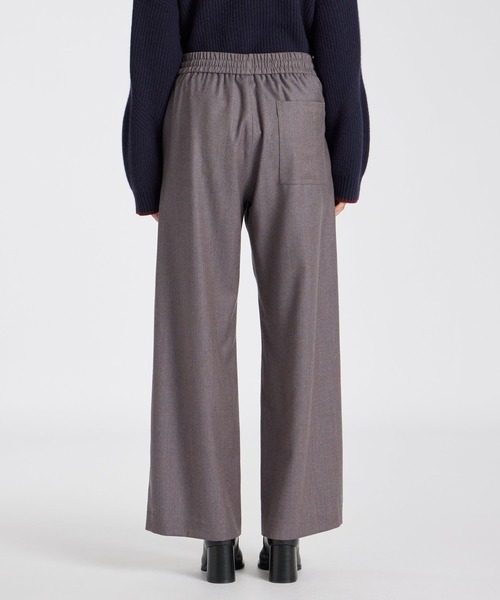 Paul Smith（ポールスミス）の「ウィメンズウールフランネル ドローストリングパンツ / 235053 255T（その他パンツ・レディース・チャコールグレー/ネイビー/コーラル・40/38/42）」の19枚目の写真